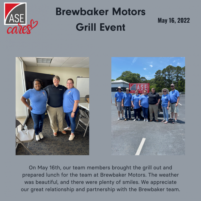 Brewbaker Grill Event 2022