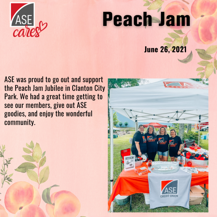 Clanton Peach Jam Ase Cares 1